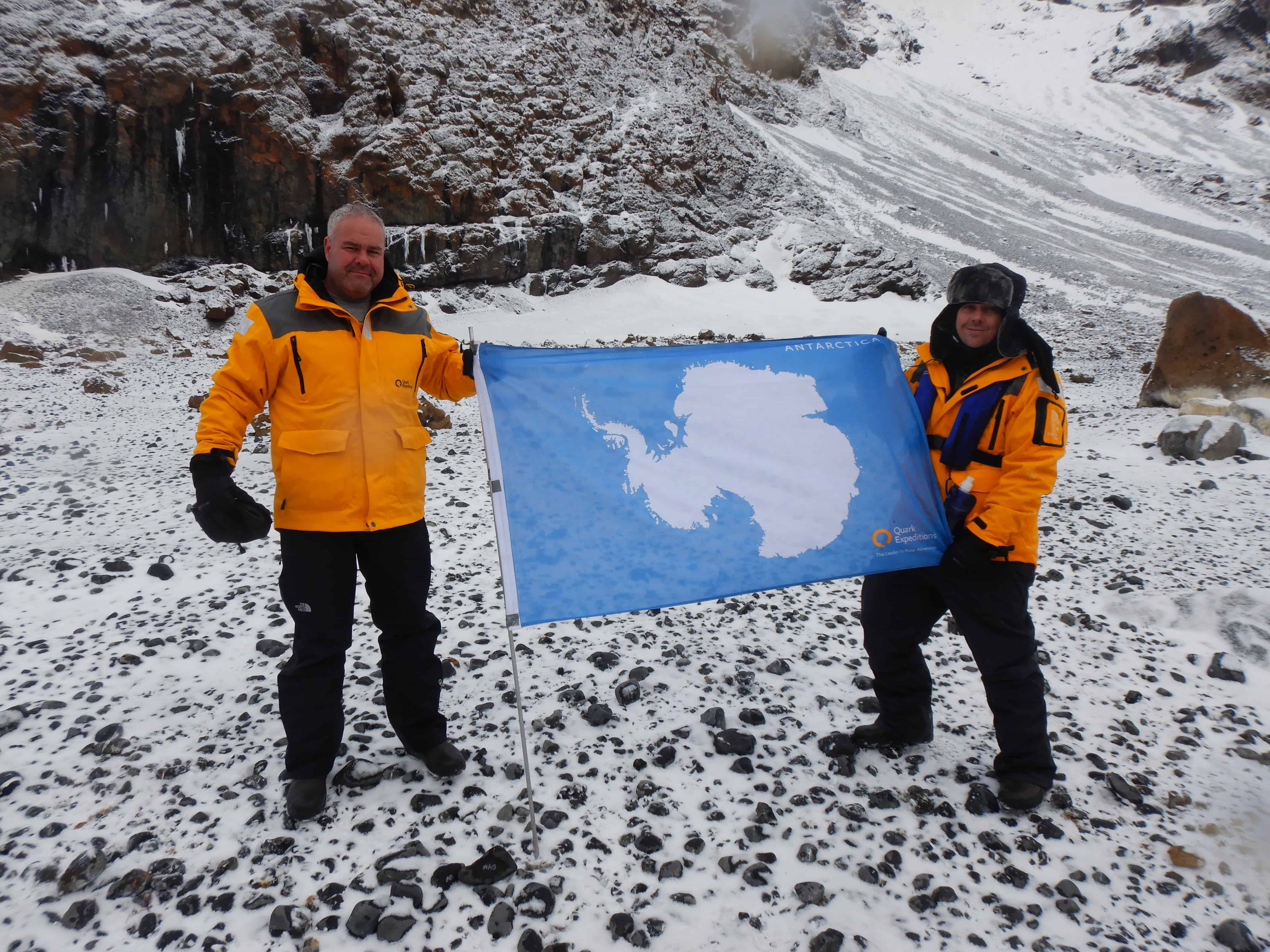 First landing on the actual continent of Antarctica on Sunday, March 4, 2018.